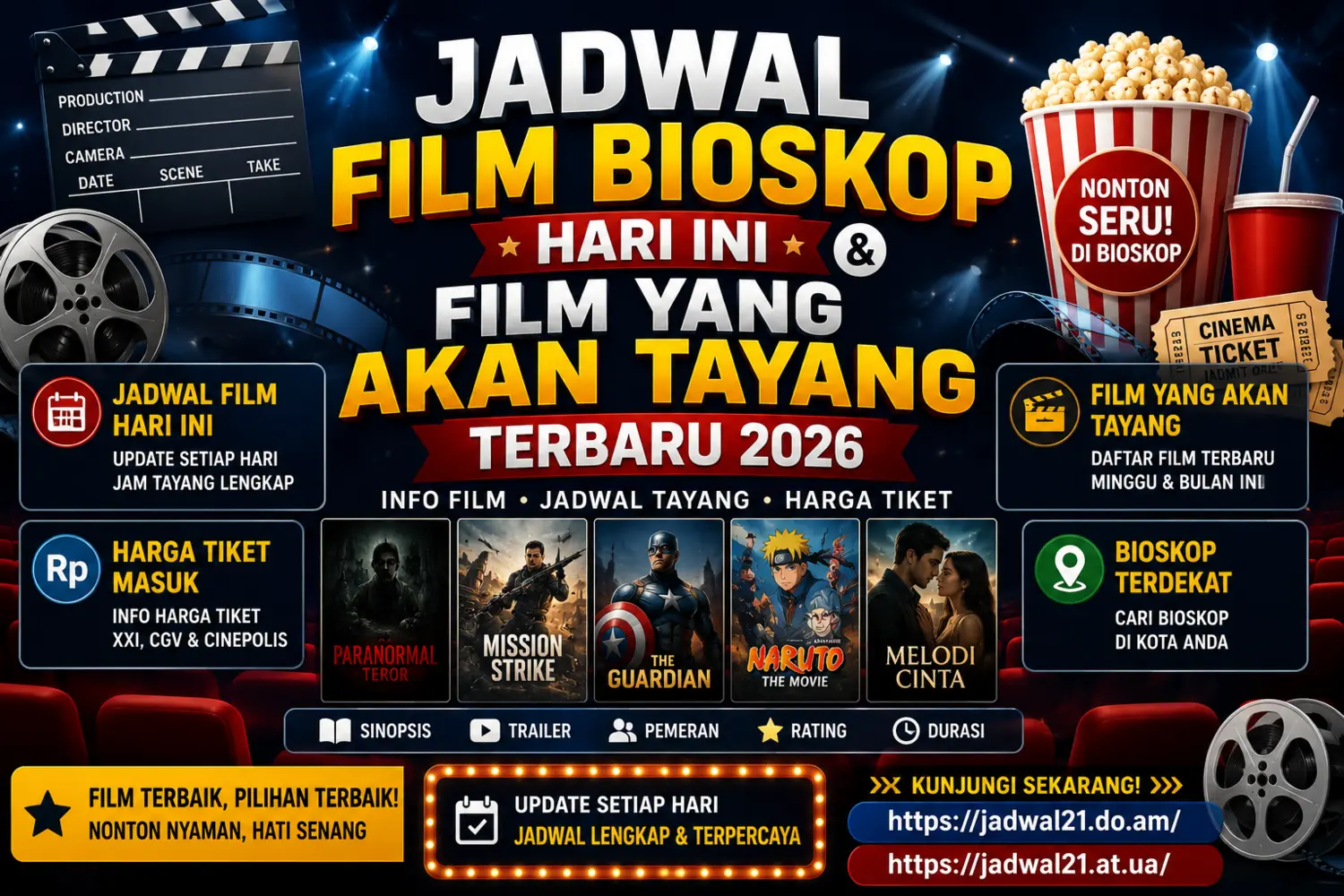 Info Jadwal Film Bioskop Yang Akan Tayang Hari Ini Dan Info Film Dan Harga Tiket Masuk Terbaru