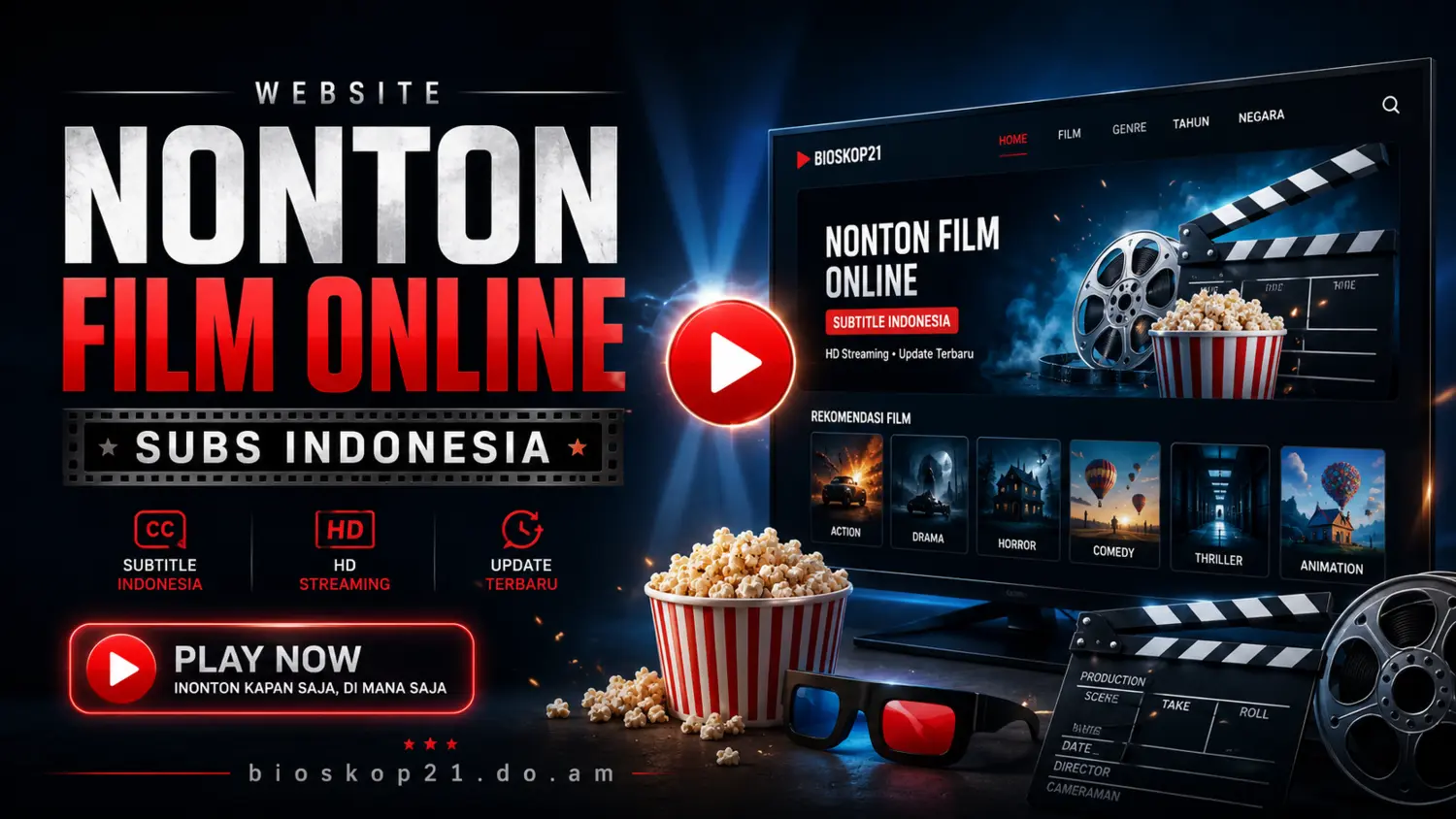 Website Nonton Film Streaming Download Movie BioskopKeren Online - Lk21 Ganool Dunia21 LayarKaca Rebahin Indoxxi Filmapik