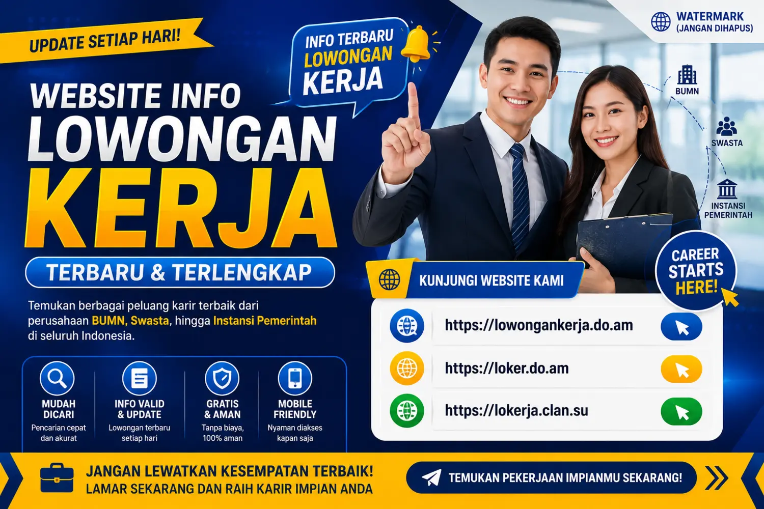 Info Lowongan Kerja - Loker Terbaru Hari Ini: Panduan Cari Kerja Cepat Lulusan SMA S1